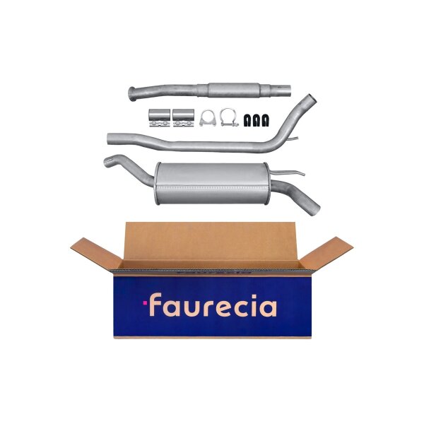 Endschalldämpfer FAURECIA Kit Easy2Fit für u.a. RENAULT Twingo I