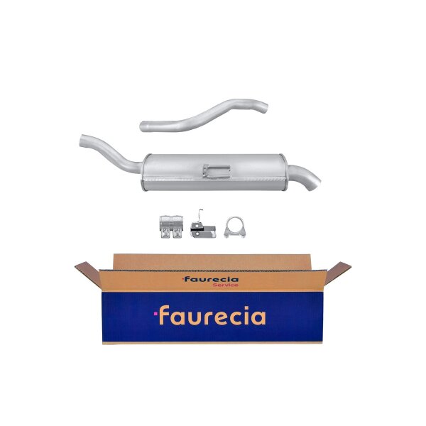 Endschalldämpfer FAURECIA Kit Easy2Fit für u.a. RENAULT Grand Scénic III