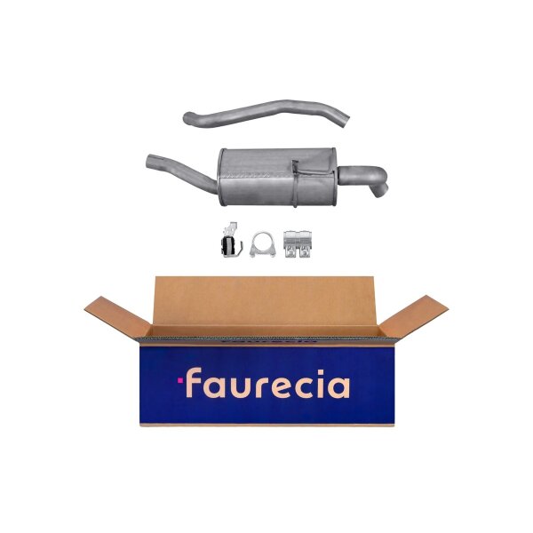 Endschalldämpfer FAURECIA Kit Easy2Fit für u.a. RENAULT Megane III Schrägheck
