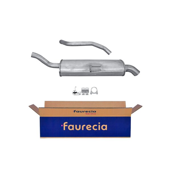 Endschalldämpfer FAURECIA Kit Easy2Fit für RENAULT Grand Scénic III
