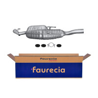 Rear Muffler - Rear Silencer FAURECIA Kit Easy2Fit for...