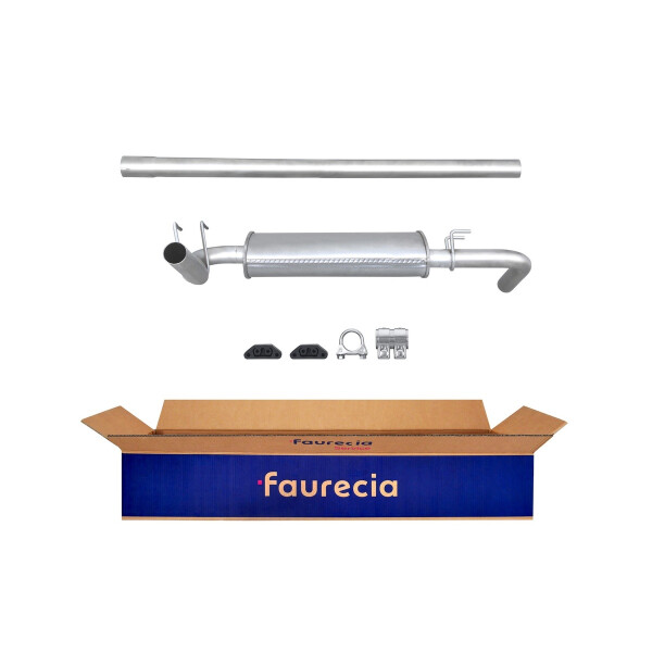 Endschalldämpfer FAURECIA Kit Easy2Fit für u.a. SEAT Ibiza I