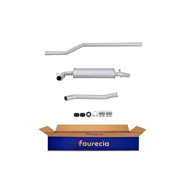 Endschalldämpfer Auspuff FAURECIA Kit Easy2Fit für u.a. SEAT Malaga