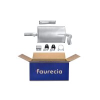 Rear Muffler - Rear Silencer FAURECIA Kit Easy2Fit for...