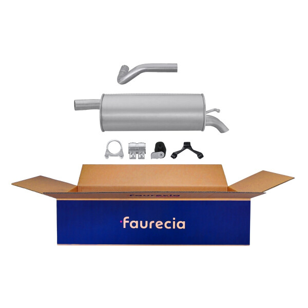 Endschalldämpfer FAURECIA Kit Easy2Fit für u.a. SEAT Cordoba