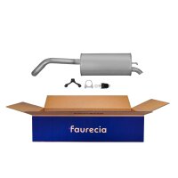 Rear Muffler - Rear Silencer FAURECIA Kit Easy2Fit for...