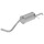 Rear Muffler - Rear Silencer FAURECIA Kit Easy2Fit for e.g. SEAT Cordoba