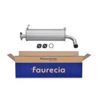 Rear Muffler - Rear Silencer FAURECIA Kit Easy2Fit for...