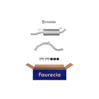 Endschalldämpfer Auspuff FAURECIA Kit Easy2Fit...