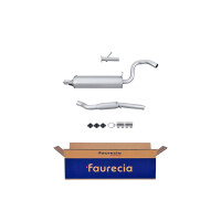 Rear Muffler FAURECIA Kit Easy2Fit for e.g. SUZUKI Grand...