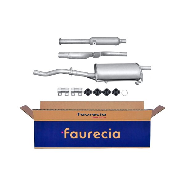 Endschalldämpfer FAURECIA Kit Easy2Fit für u.a. SUZUKI Swift II Schrägheck
