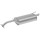 Rear Muffler - Rear Silencer FAURECIA Kit Easy2Fit for e.g. TOYOTA Corolla