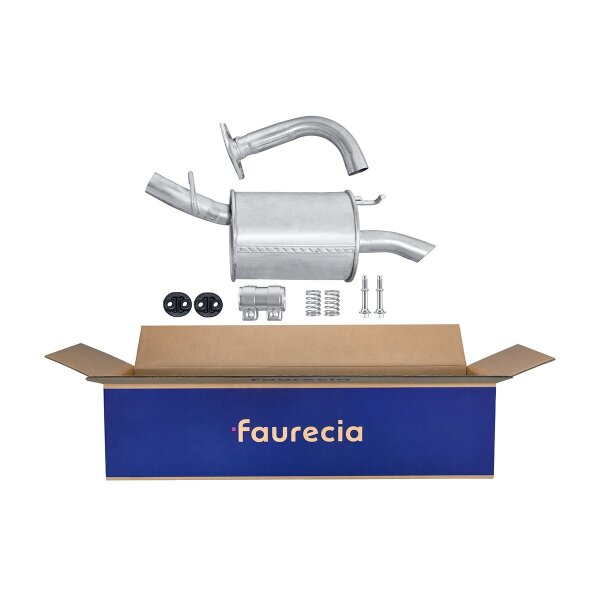 Endschalldämpfer Auspuff FAURECIA Kit Easy2Fit für TOYOTA Yaris