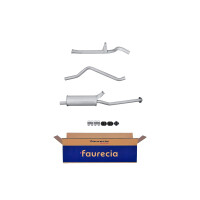 Rear Muffler - Rear Silencer Exhaust System FAURECIA Kit...