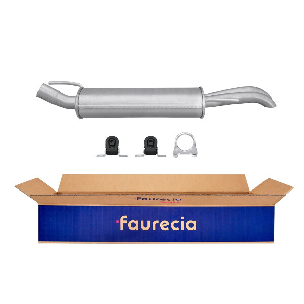 Endschalldämpfer Auspuff FAURECIA Kit Easy2Fit für u.a. VW Golf III