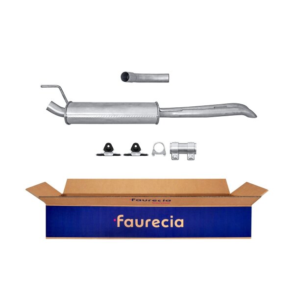 Endschalldämpfer Auspuff FAURECIA Kit Easy2Fit für u.a. VW Passat