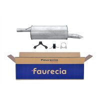 Rear Muffler - Rear Silencer FAURECIA Kit Easy2Fit for...