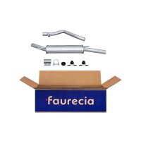 Rear Muffler - Rear Silencer Exhaust System FAURECIA Kit...