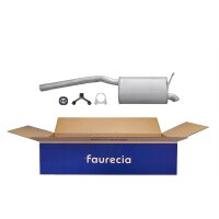 Rear Muffler - Rear Silencer FAURECIA Kit Easy2Fit for...