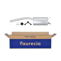 Endschalldämpfer Auspuff FAURECIA Kit Easy2Fit...