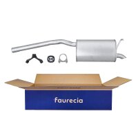 Rear Muffler - Rear Silencer Exhaust System FAURECIA Kit...