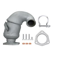 Front pre-catalyser with mounting parts HELLA for ALFA ROMEO 147 (937_)