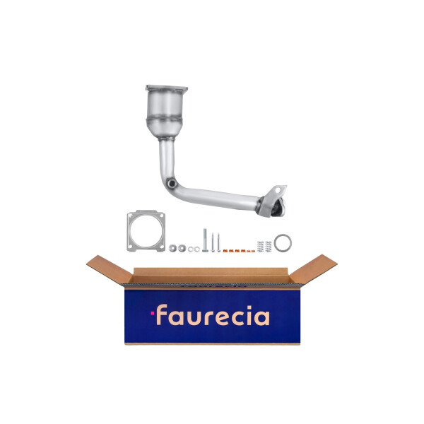Catalytic Converter Euro 4 FAURECIA Kit Easy2Fit for e.g. PEUGEOT 206+