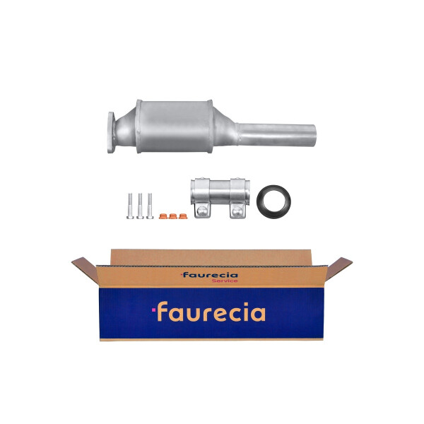Katalysator Euro 1 mit Anbauteilen FAURECIA Kit Easy2Fit für u.a. SEAT Cordoba
