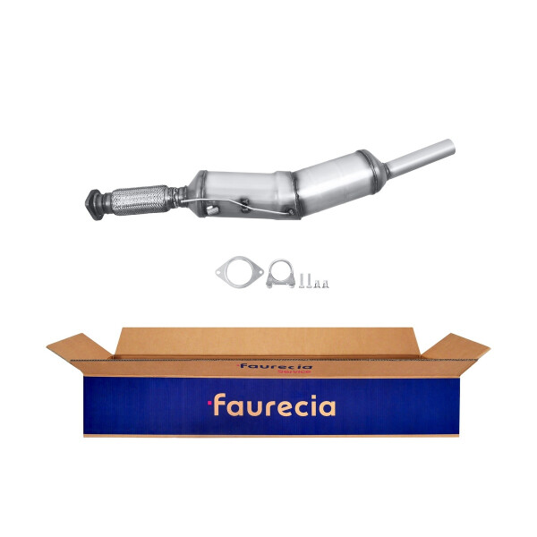 Soot/Particulate Filter Exhaust System Euro 5 FAURECIA for e.g. RENAULT GRAND