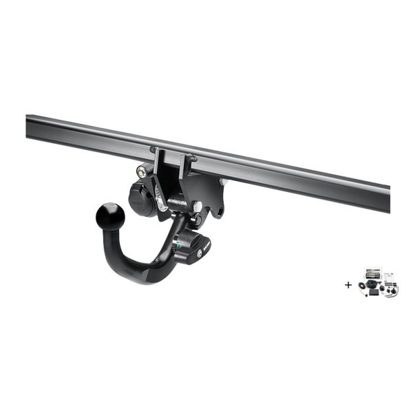 Towbar removable ball head BRINK KIT with electrical kit for FIAT FIORINO