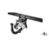 Trailer hitch manually swiveling ball head BRINK KIT with...