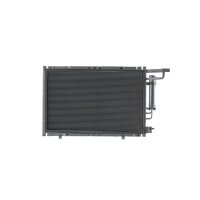 Condenser air conditioning with dryer tubes parallel...