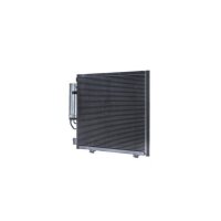 Condenser air conditioning with dryer tubes parallel...