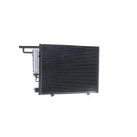 Kondensator Klima mit Trockner Rohre parallel MAHLE für u.a. FORD FIESTA