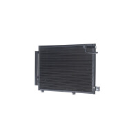 Condenser air conditioning with dryer tubes parallel MAHLE for e.g. FORD FIESTA