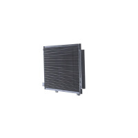 Condenser air conditioning with dryer tubes parallel MAHLE for e.g. FORD FIESTA