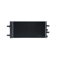 Air conditioning condenser with dryer pipes parallel MAHLE for e.g. BMW 2