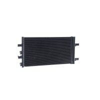 Air conditioning condenser with dryer pipes parallel MAHLE for e.g. BMW 2