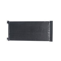 Condenser air conditioning dryer tubes parallel MAHLE for e.g. RENAULT TRAFIC