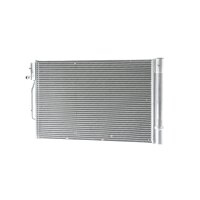 Condenser air conditioning dryer tubes parallel MAHLE for e.g. OPEL INSIGNIA