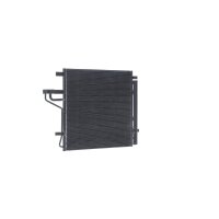 Condenser air conditioning with dryer tubes parallel MAHLE for e.g. HYUNDAI i10