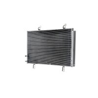Condenser air conditioning with dryer tubes parallel MAHLE for e.g. TOYOTA CAMRY