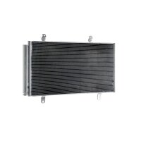 Condenser air conditioning with dryer tubes parallel MAHLE for e.g. TOYOTA CAMRY