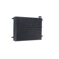 Air conditioning condenser with dryer cooling pipes...