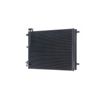 Air conditioning condenser with dryer cooling pipes parallel MAHLE for AUDI A8