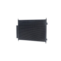 Air conditioning condenser with dryer pipes parallel MAHLE for HONDA HR-V