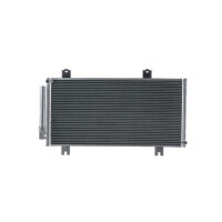 Condenser air con with dryer cooling pipes parallel MAHLE...