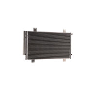 Condenser air conditioning with dryer tubes parallel MAHLE for e.g. HONDA CIVIC