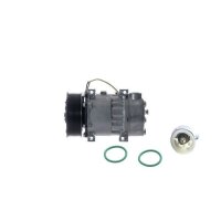 Klimakompressor 24 V Ø 125 mm MAHLE passend für u.a. RENAULT TRUCKS