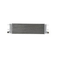 Oil cooler cooling fins soldered 390 mm - 126 mm MAHLE for MAN LIONS